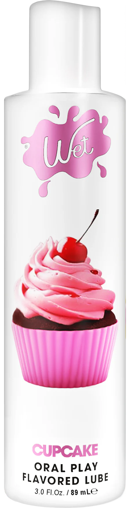 Wet Flavored Frosted Cupcake Edible Lubricant