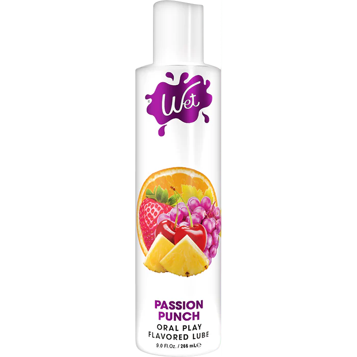 Wet Flavored Passion Punch Edible Lubricant - Image 3