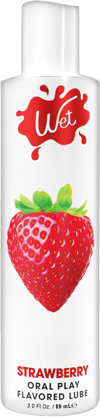 Wet Flavored Strawberry Edible Lubricant