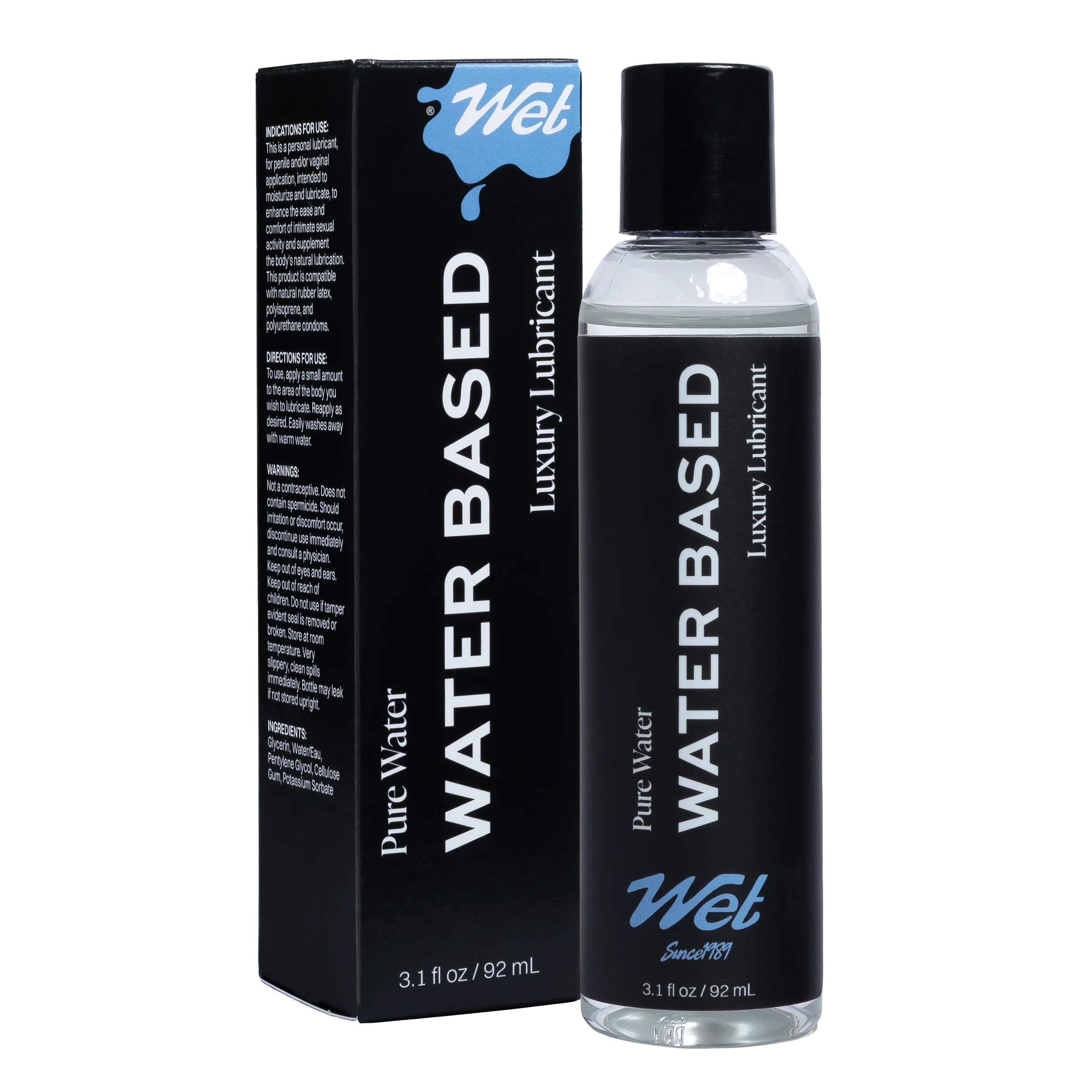 Wholesale ~ Water Based 3.1 Fl Oz (Case of 24)